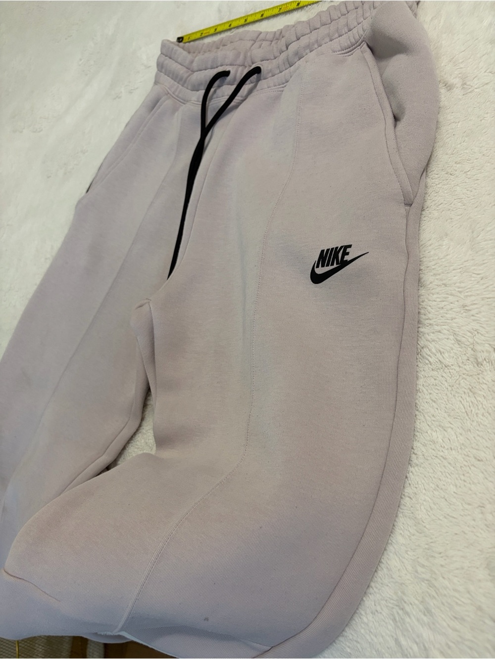 Nike Women's Light Lavender Jogger Pants with Black Accents - Picture 6 of 7